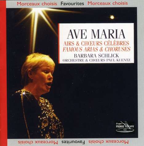 Barbara Schlick - Ave Maria, CD