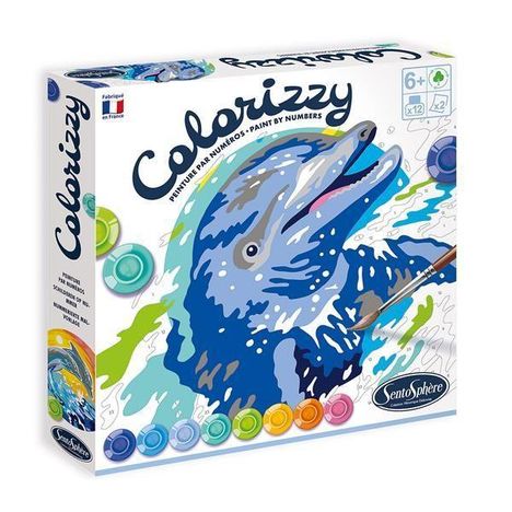 Colorizzy Malen nach Zahlen - Delfine, Spiele