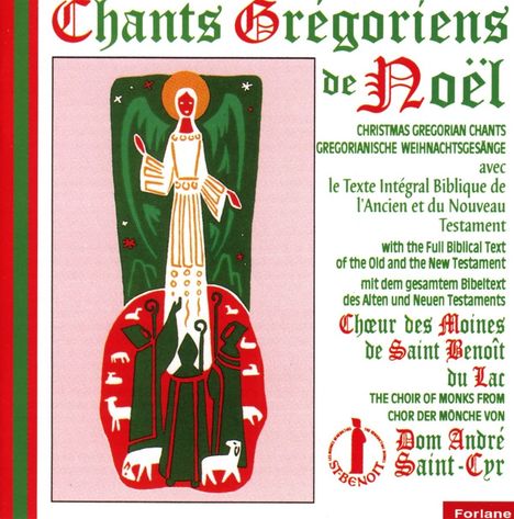 Chants Gregoriens de Noel, CD
