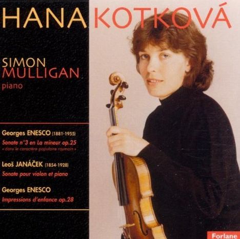 George Enescu (1881-1955): Impressions d'Enfance für Violine & Klavier, CD
