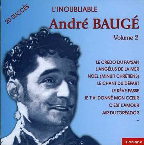 Andre Bauge: L''inoubliable - vol. 2, CD