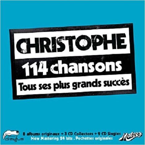Christophe: L'Integrale (Limited-Edition) (Box), 11 CDs und 9 Single-CDs