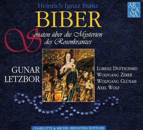 Heinrich Ignaz Biber (1644-1704): Rosenkranz-(Mysterien-)Sonaten Nr.1-16, 2 CDs