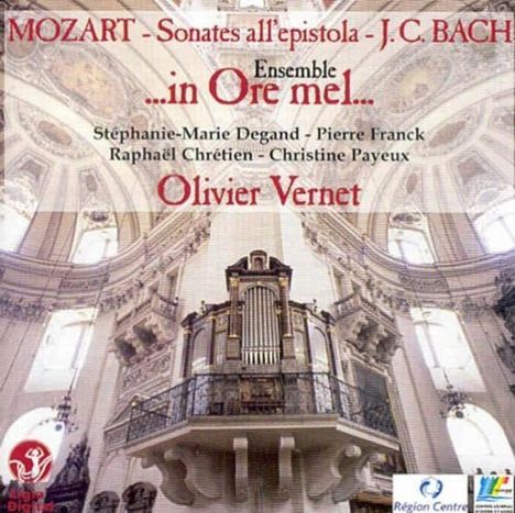 Johann Christian Bach (1735-1782): Konzerte für Orgel, 2 Violinen &amp; Bc, CD