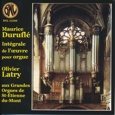 Maurice Durufle (1902-1986): Orgelwerke, CD