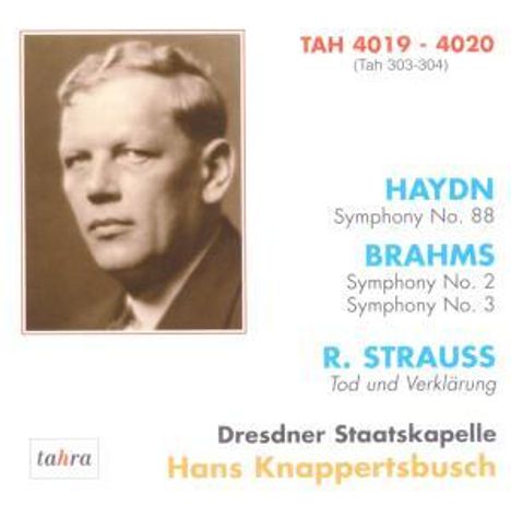 Hans Knappertsbusch in Dresden, 2 CDs