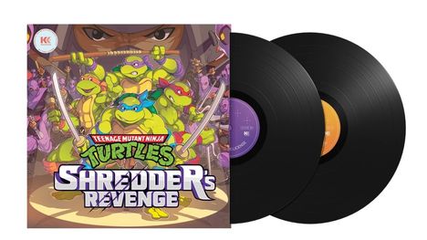 Filmmusik: Teenage Mutant Ninja Turtles: Shredder's Revenge, 2 LPs