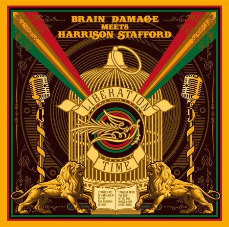 Brain Damage &amp; Harrison Stafford: Liberation Time, 2 LPs