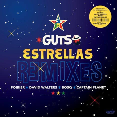 Guts: Estrellas Remixes (Limtied Edition) (45 RPM), 2 LPs