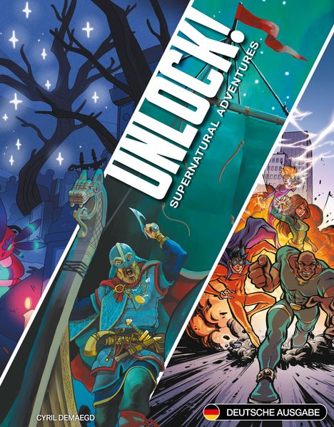 Unlock! Supernatural Adventures, Spiele