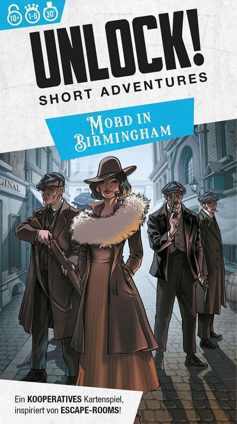 Cyril Demaegd: Unlock! Short Adventures: Mord in Birmingham, Spiele