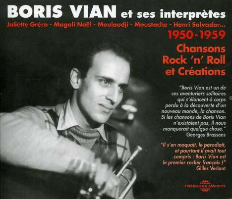 Boris Vian Et Ses Interprétes 1950 - 1959, 3 CDs