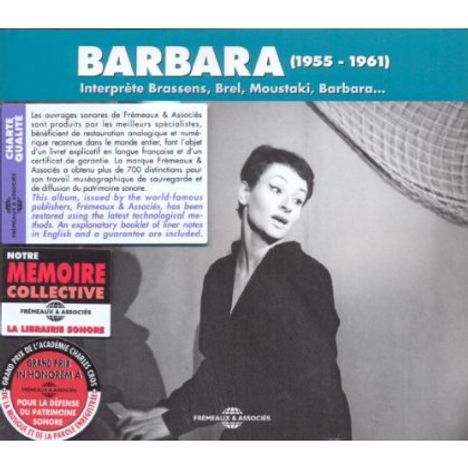 Barbara (1930-1997): Barbara 1955-1961, 3 CDs