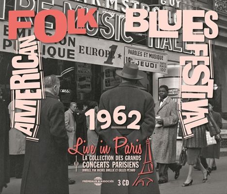 American Folk Blues Festival Live In Paris 20 Octobre 1962, 3 CDs