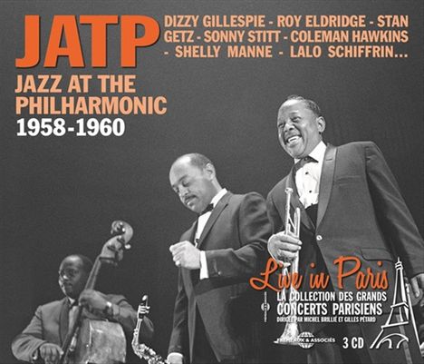 Jazz At The Philharmonic: Live in Paris 1958-1960, 3 CDs