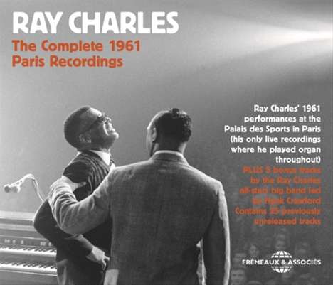 Ray Charles: The Complete 1961 Paris Recordings, 3 CDs