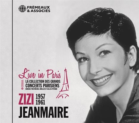 Zizi Jeanmaire: Live In Paris 1957 - 1961, CD