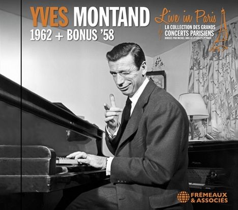 Yves Montand: Live In Paris  1962 / Bonus 1958, CD