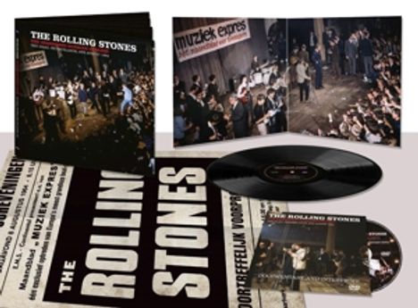 The Rolling Stones: The Abandoned Kurhaus Concert: Den Haag Netherlands 8th August 1964 (Limited Numbered Edition), 1 Single 10" and 1 DVD