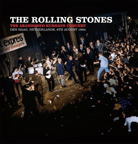 The Rolling Stones: The Abandoned Kurhaus Concert Den Haag, Netherlands, 8th August 1964 (Limited Edition) (Red Vinyl), 1 Single 10" und 1 DVD