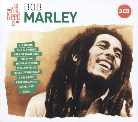 All You Need Is: Bob Marley, 3 CDs