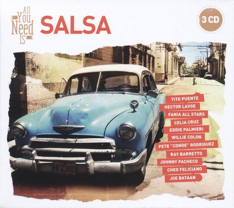 All You Need Is: Salsa, 3 CDs