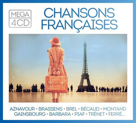 Chansons Francaises, 4 CDs