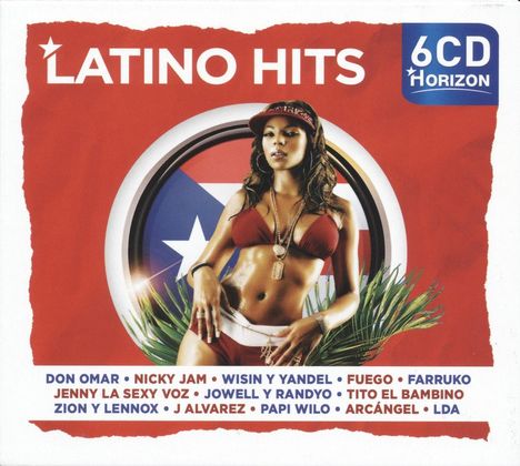 Latino Hits, 6 CDs