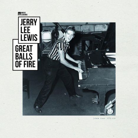 Jerry Lee Lewis: Great Balls Of Fire - Music Legends (remastered) (180g), LP