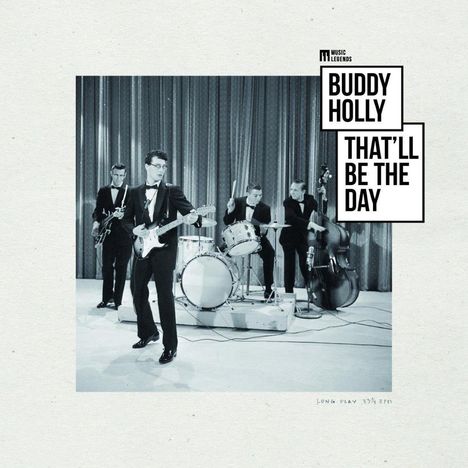 Buddy Holly: That'll Be The Day - Music Legends (remastered) (180g), LP
