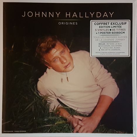 Johnny Hallyday: Origines (Box Set) (remastered) (Limited Edition), 5 LPs