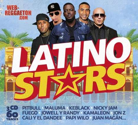 Latino Stars 2018, 3 CDs