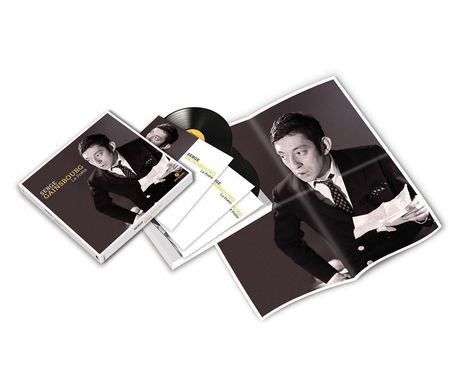 Serge Gainsbourg (1928-1991): Le Poète (remastered) (Limited Edition Box), 3 LPs