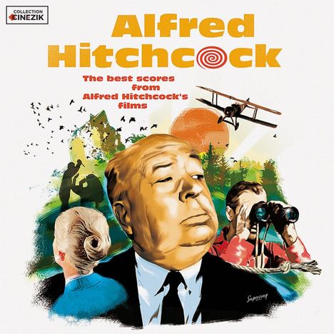 Filmmusik: Alfred Hitchcock (remastered), 2 LPs