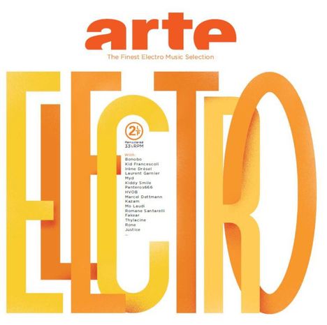 Arte Electro - The Finest Electro Music Selection (remastered), 2 LPs