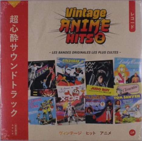 Vintage Anime Hits 2: Les Bandes Originales Les Plus Cultes, LP