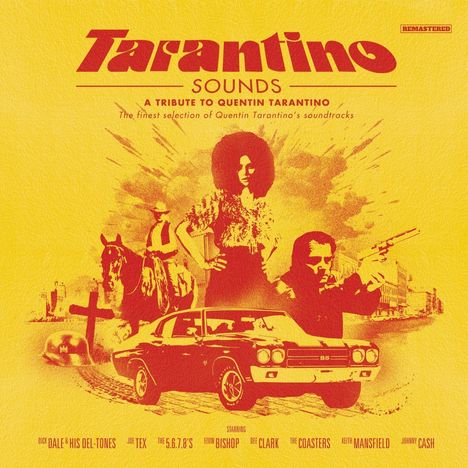 Filmmusik: Tarantino Sounds - A Tribute To Quentin Tarantino - The Finest Selection Of Quentin Tarantino's Soundtracks (remastered), LP
