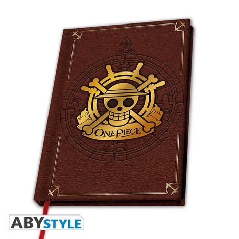 ONE PIECE - Premium A5 Notebook Skull, Diverse