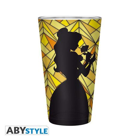 DISNEY - Large Glass - 400ml - The Beauty & the Beast : Belle, Diverse