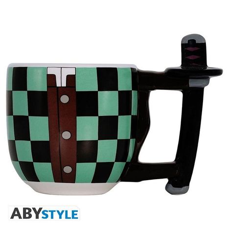 DEMON SLAYER - Mug 3D - "Tanjiro Sword Handle", Diverse