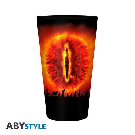 LORD OF THE RINGS - Large Glass - 400ml - Sauron, Diverse