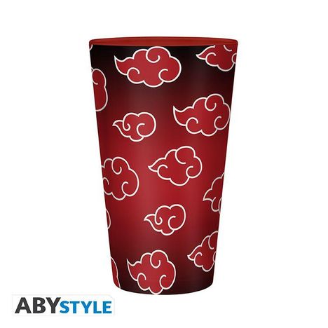 NARUTO SHIPPUDEN - Large Glass - 400ml - Akatsuki, Diverse