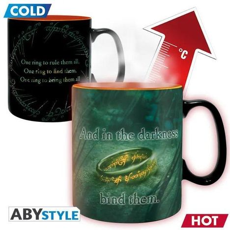 LORD OF THE RINGS - Tasse - Heat Change - Sauron, Diverse