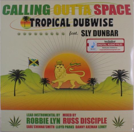 Tropical Dubwise feat. Sly Dunbar: Calling Outta Space, LP