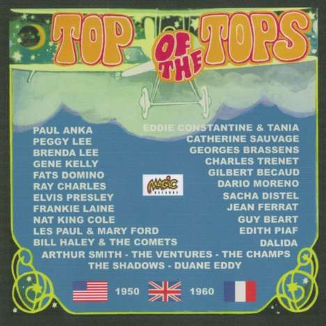 Top Of The Pops 1950 - 1960, CD
