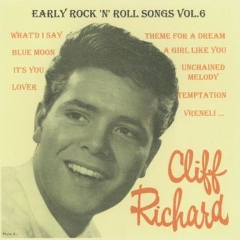 Cliff Richard &amp; The Shadows: Early Rock'n'Roll Songs Vol.6, CD