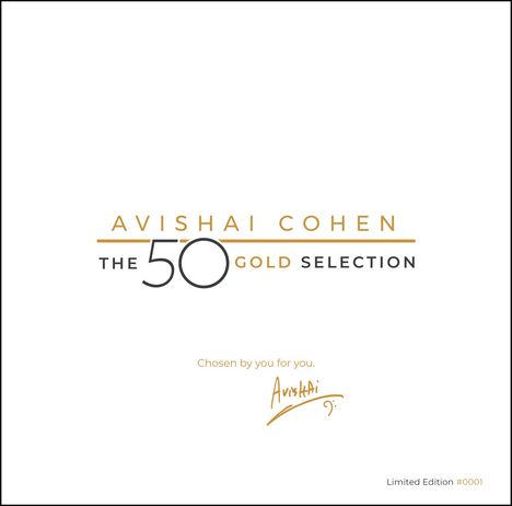 Avishai Cohen (Bass) (geb. 1970): The 50 Gold Selection (Limited Numbered Boxset) (Gold Vinyl), 6 LPs