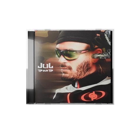 "Jul TP sur TP", "Nouvel Album", Beteiligungen von Akon, Morad, Naza & Salima Chica. Cover: Mann mit Sonnenbrille.