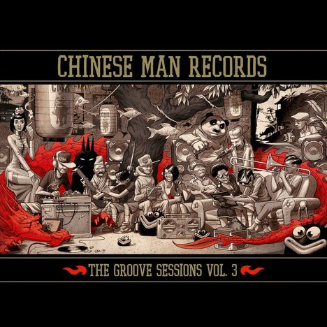 Chinese Man: The Groove Sessions Vol. 3, 3 LPs