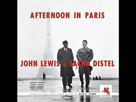 John Lewis &amp; Sacha Distel: Afternoon In Paris (remastered) (180g) (Limited Edition) (Repress 2021), LP